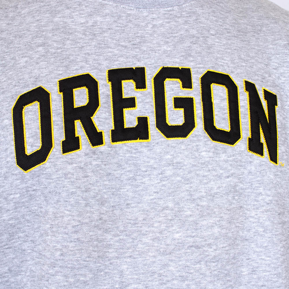 Arched Oregon, Blue 84, Grey, Pullover, Cotton Blend, Men, Campbell fleece, Sweatshirt, 800468